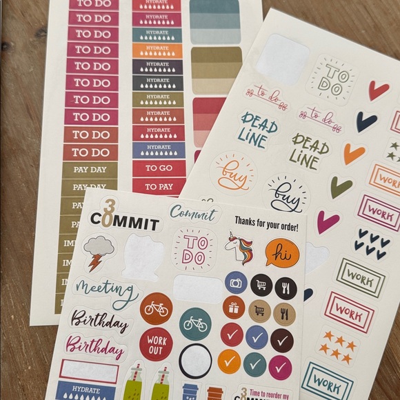 Commit 30 Sticker Book Set - Picture 2 of 7